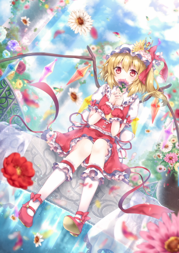 フランドール 東方紙 東方が好きな人rt フランが好きな人rt かわいいと思ったらrt Http T Co Sjorgihlot Twitter