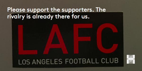 whatahowler's tweet photo. โDear #LAFC: I love you. Please, please, please donโt screw this upโ http://t.co/iiwo90OU1b #LAFCRoundTable http://t.co/8WyeoGwENX