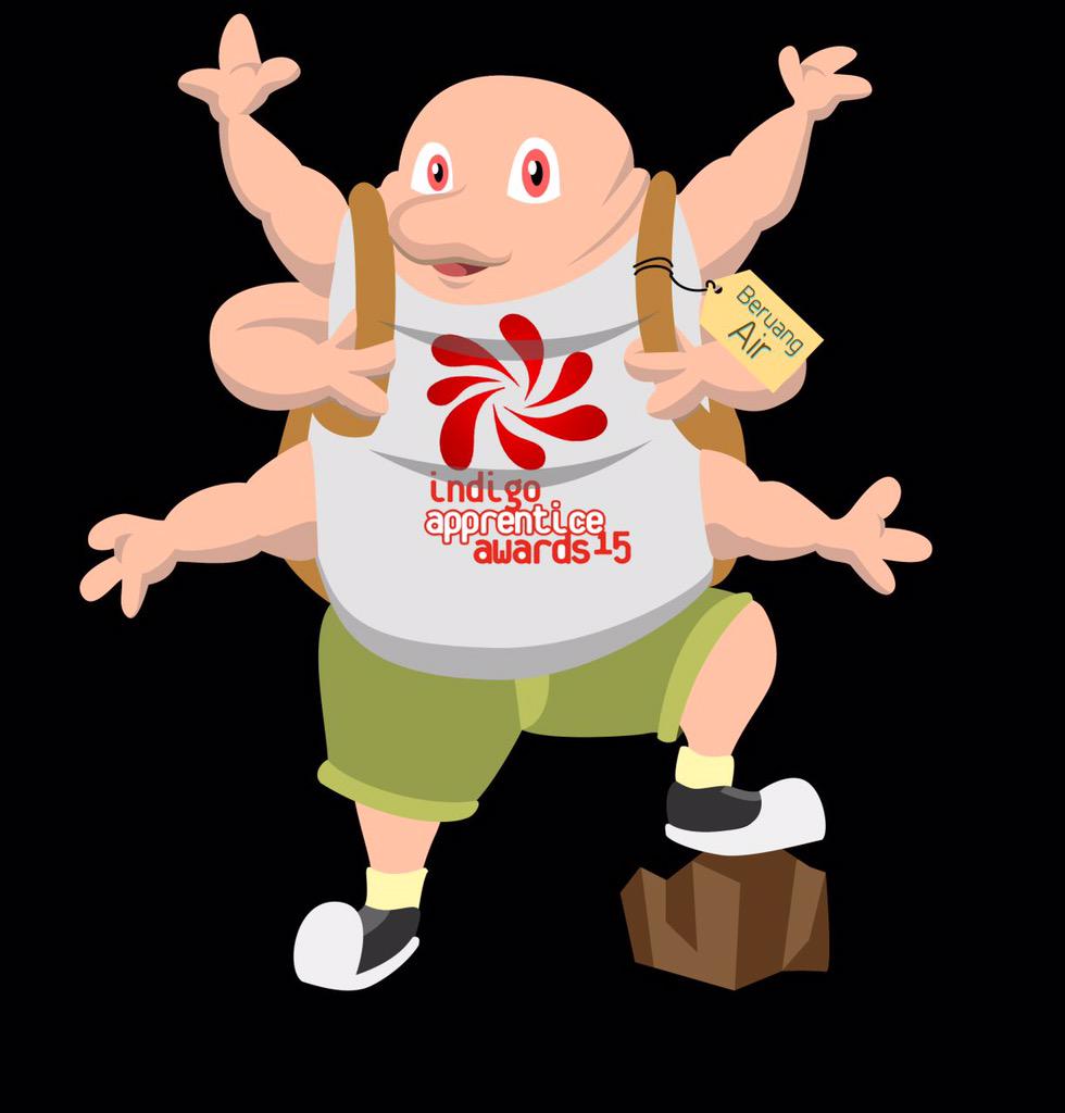A_Sugiarto2015's tweet photo. Here is the mascot of Indigo Apprentice Awards, the biggest acceleration for Indonesian startups! http://t.co/GxKT1V9mcq