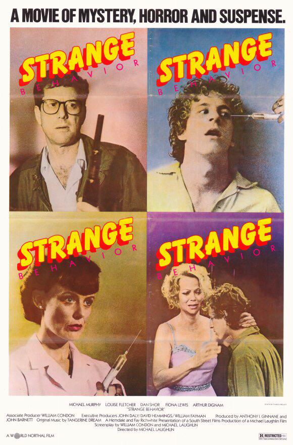 bigkev372's tweet image. Poster variations for Ozploitation Classic #StrangeBehaviour 1981 Dir by #MichaelLaughlin aka #DeadKids