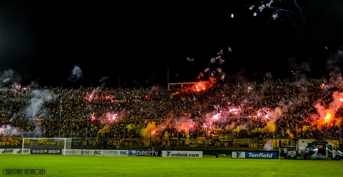 Chadinolfi's tweet photo. La PASIÓN nunca PIERDE, porque esto es PEÑAROL http://t.co/g2UPR1WO7j
