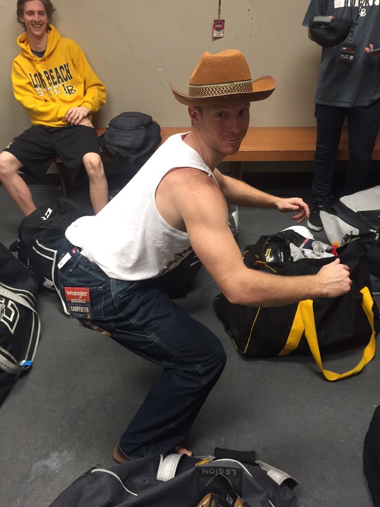 LBstateRH's tweet image. The first "Wrangler Grit Grinder 40x30 Low Center of Gravity Player of the Game" goes to Joe Kubani. #NCRHANattys