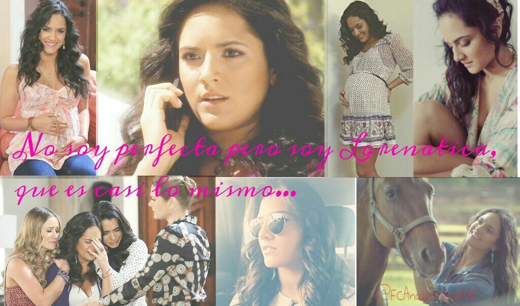 FCAnaLorenaMX's tweet photo. "No soy perfecta pero soy #Lorenatica , que es casi lo mismo." http://t.co/1dd3PPL96y