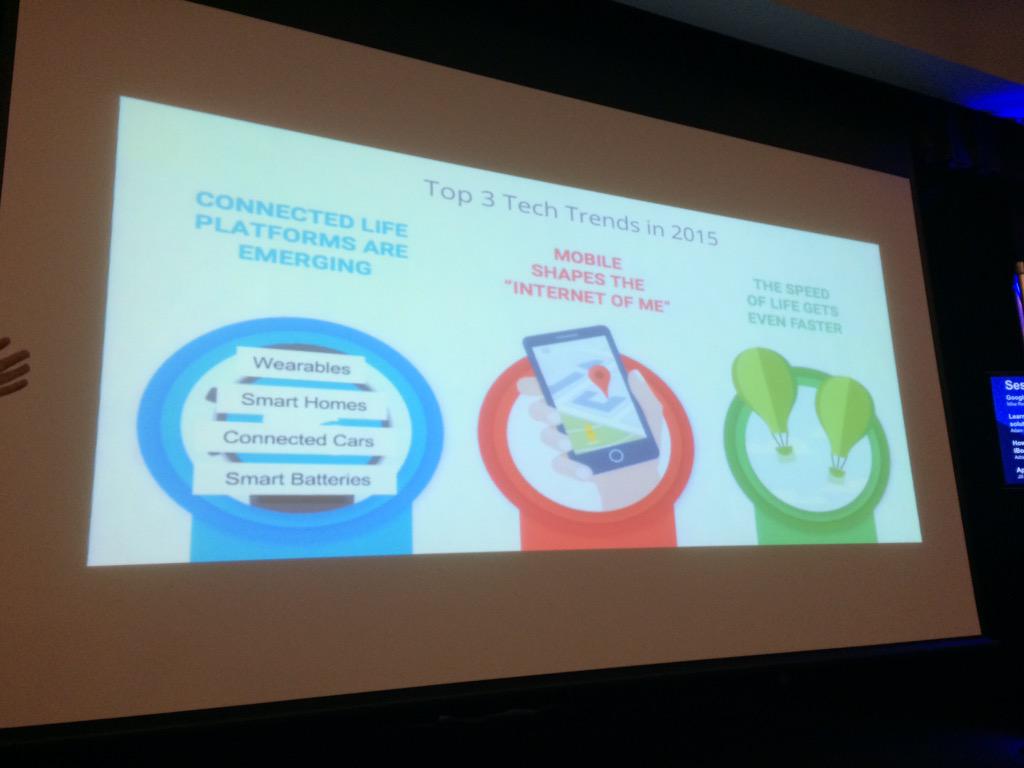 misskyritsis's tweet image. Top 3 TechTrends in 2015 #usetechbetter @suaneu