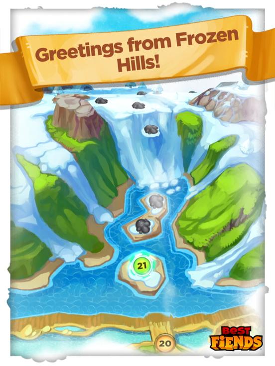 RunnersBrother's tweet image. Gate Opened! Bring on the Frozen Hills in #BestFiends - Download FREE - download.BestFiends.com via @bestfiends