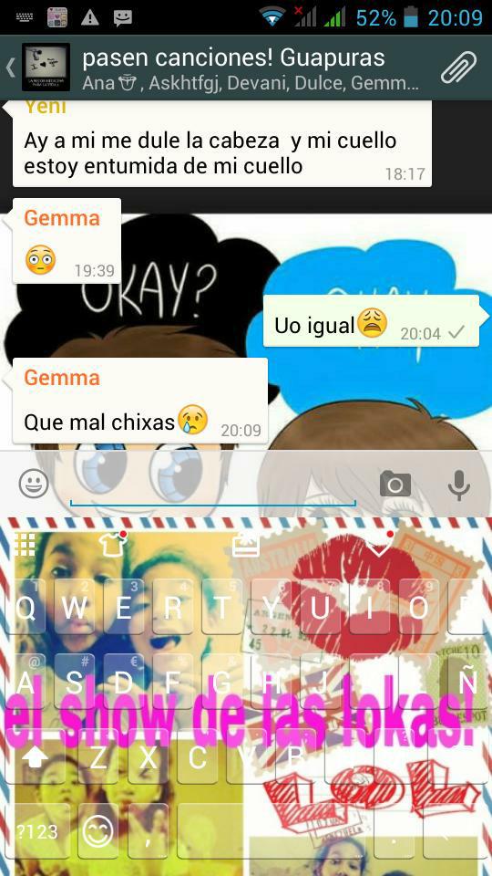 PatsySuper's tweet image. ¿¡Teclado de el show de las lokas?! No lo puedo creer pero sii😱😅😆