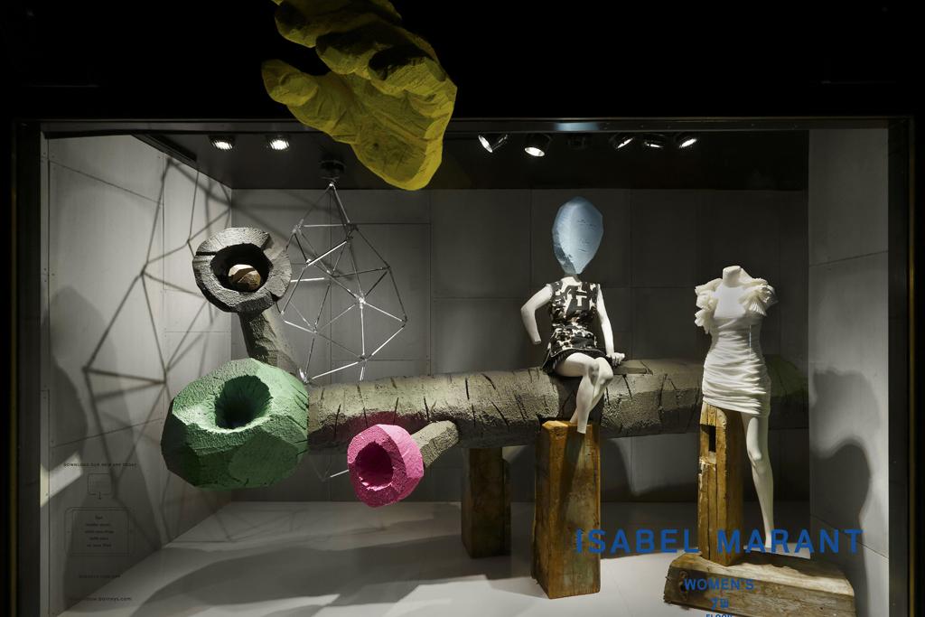 wwd's tweet photo. .@BarneysNY is devoting its Madison Avenue windows to Isabel Marant. [SUB REQ.]: http://t.co/etyqLHoRy8 http://t.co/DMoDHqcyCY