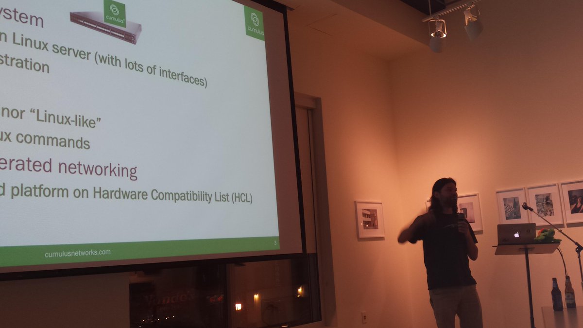 10Niel's tweet image. Impressed with the well-run meet-up at @OpenStackDC tonight. Thanks.  #CumulusLInux #Midokura #WednesdayNightInMyLife