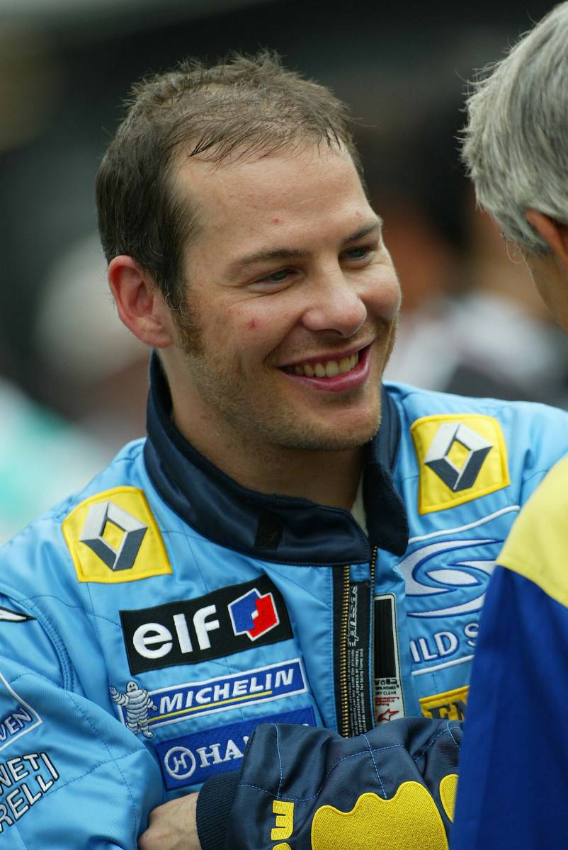  A very happy birthday to the cheeriest driver of them all, Jacques Villeneuve! Here he is at the 2004 