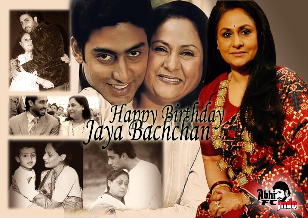Happy Birthday to the beautiful mother of , Jaya Bachchan :-) Sending loads of Love to her. 