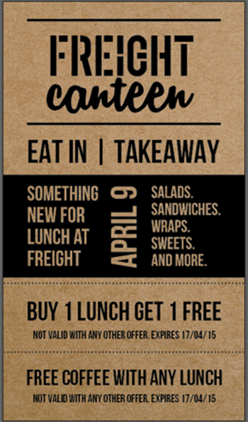 FreightBar's tweet photo. Introducing #FreightCanteen at #FreightBar today! Cafe style food as well as reg menu avail #kidfriendly #ballarat http://t.co/Ei3tK5SAiC