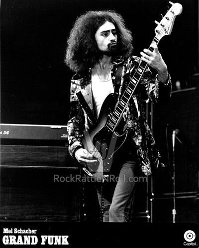 Happy Birthday to Grand Funk Railroad bassist, Mel Schacher. 
