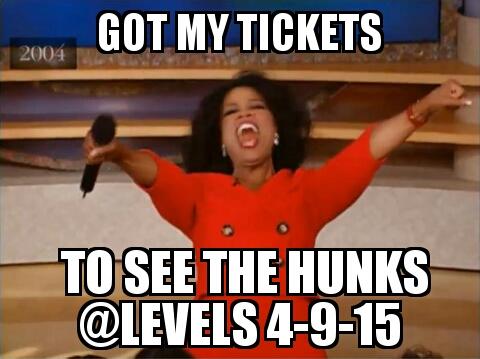 CMannie's tweet photo. 4/9/15 HUNKS THE SHOW @ LEVELS CARBONDALE! MEET ME THERE 
760 E GRAND • CARBONDALE • IL *HUNKS Tickets avail AT DOOR* http://t.co/V0rz14y3DB