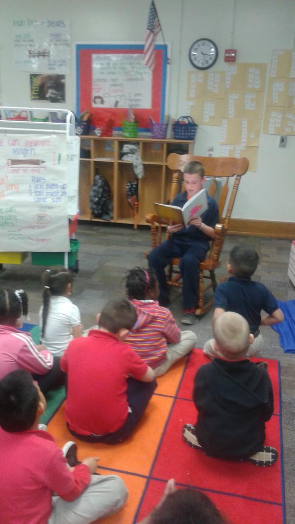 MrsOchieng67's tweet image. Thanks for reading your own published book,  Trenton!  #youngauthors #mentorstudents #welovefifthgraders