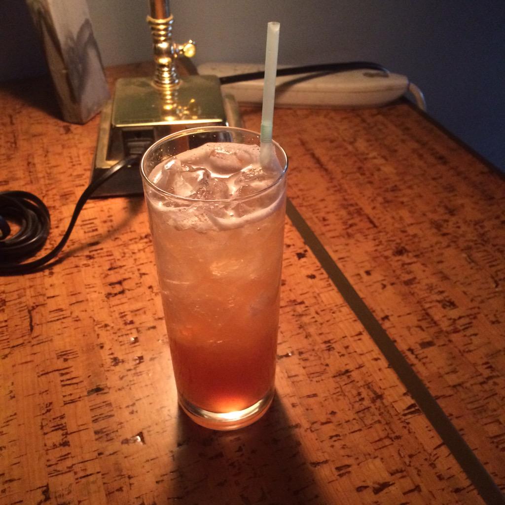 Tonight's feature is a Planter's punch!
