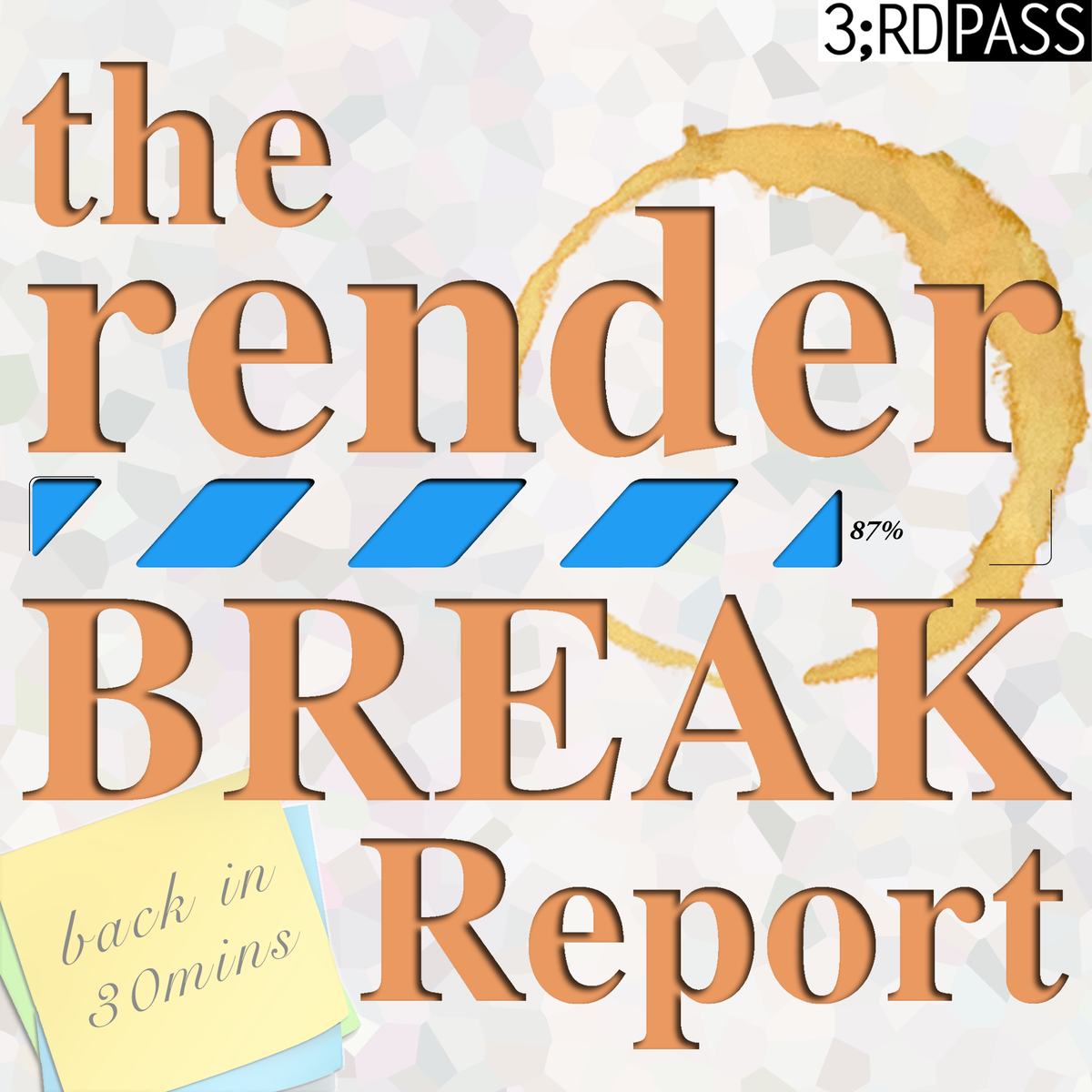 3rdPassMedia's tweet photo. #renderBREAK is a Weekly News Podcast /w the latest news on Gear, Software, &amp; Media topics important to our industry. http://t.co/EMExCQyWez