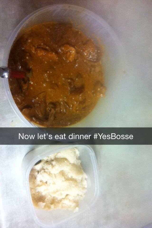 yesbosse's tweet photo. If you can't cook this, ain't no future with us boo....you on your own #GuyKode http://t.co/gagWrhV9WT