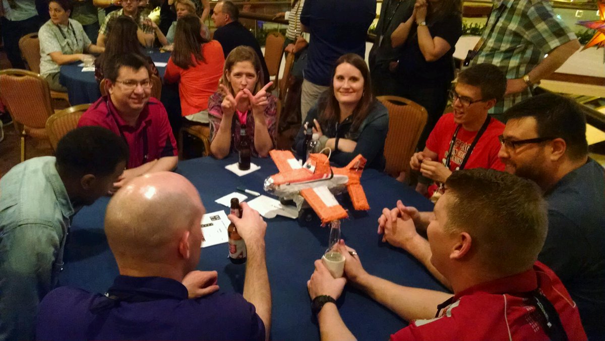 AnnieFWood's tweet photo. Prediction: @ACUIRegionV will win #ACUI2015 Trivia. #IBelieve http://t.co/6PbUb9pRcH