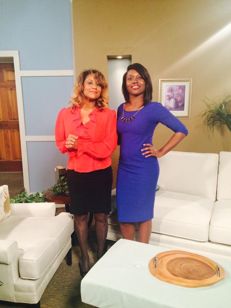 LovingLifeProd's tweet image. CEO LaKesha Lorene and Inside Indy host Kelly Vaughn! #WHMB TV 40! #EarthCry #April13 #TuneIn