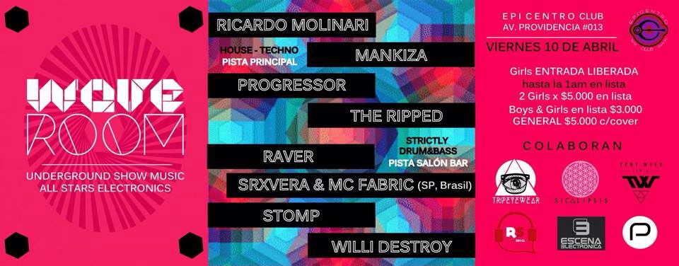 EspacioWave's tweet image. Este Viernes #WaveRoom en Club Epicentro, metro baquedano
 facebook.com/events/7740353…