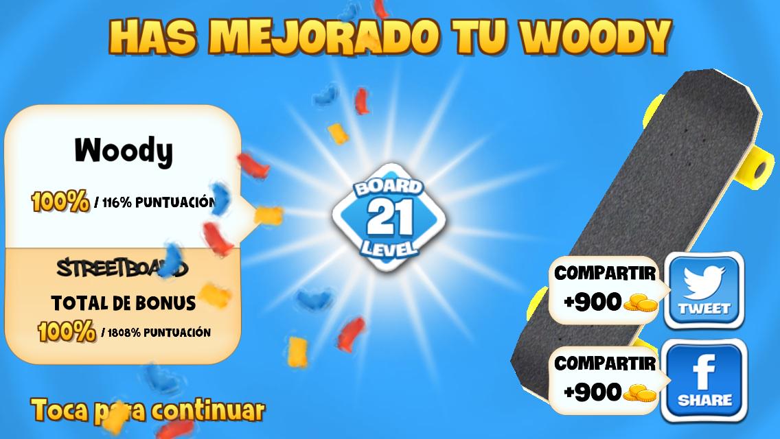 JPelNene's tweet photo. ¡He mejorado la tabla Woody hasta el nivel 21 en #SkylineSkaters! http://t.co/DORquAK2jQ http://t.co/vthRxgEQH6