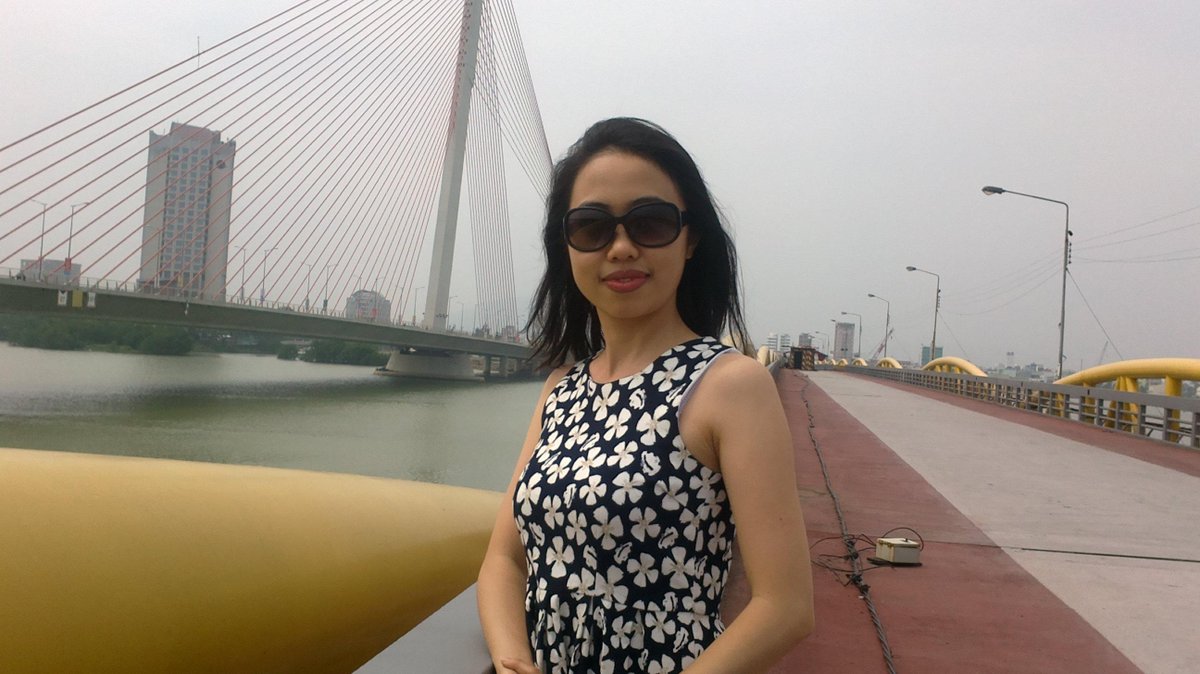 Missmaitrinh's tweet photo. Hello new day in Danang city, Vietnam http://t.co/BRJyYdgJzD