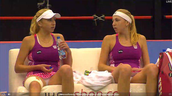 UkrainianTennis's tweet photo. Сестры #Киченок в четвертьфинале Катовице и другие результаты дня - http://t.co/WF1gHDvlry http://t.co/pzzxdLYvsX