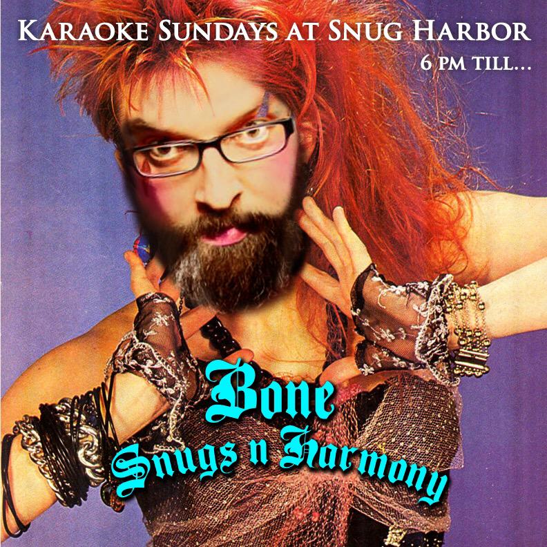 The second hand unwinds... #bonesnugsnharmony #karaokeisfun #snugrock #lauper