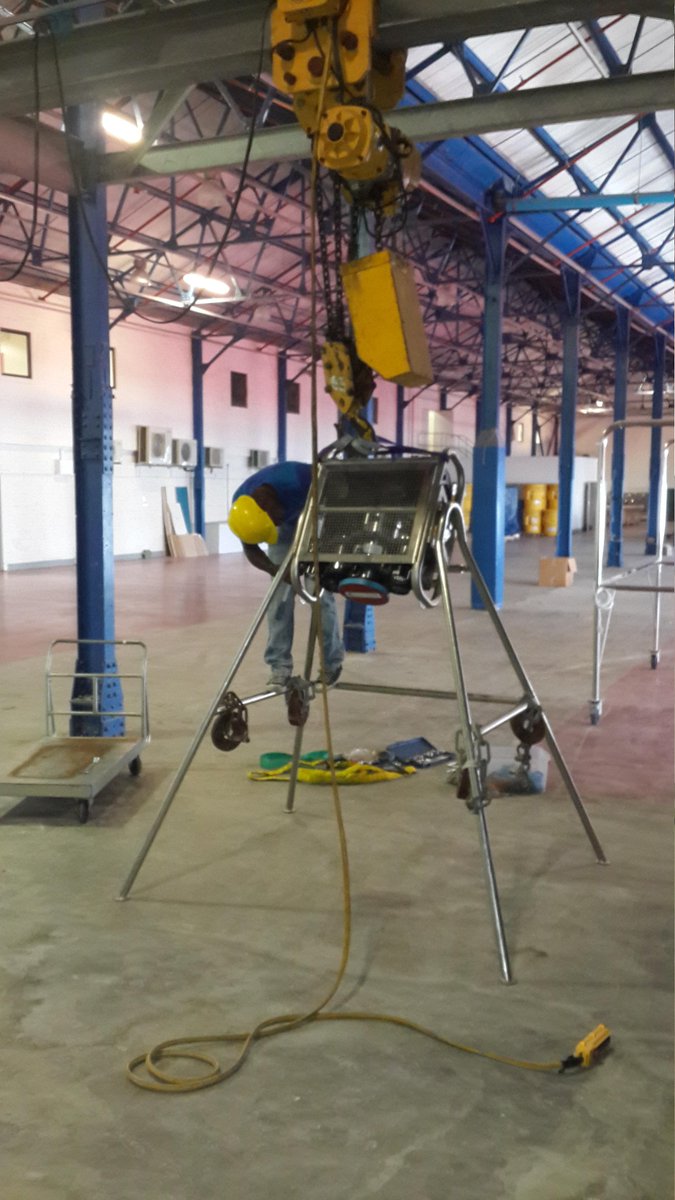 The Ski-Monkey benthic camera being prepared to travel with the #SAAgulhasII for a deployment off #MarionIsland.