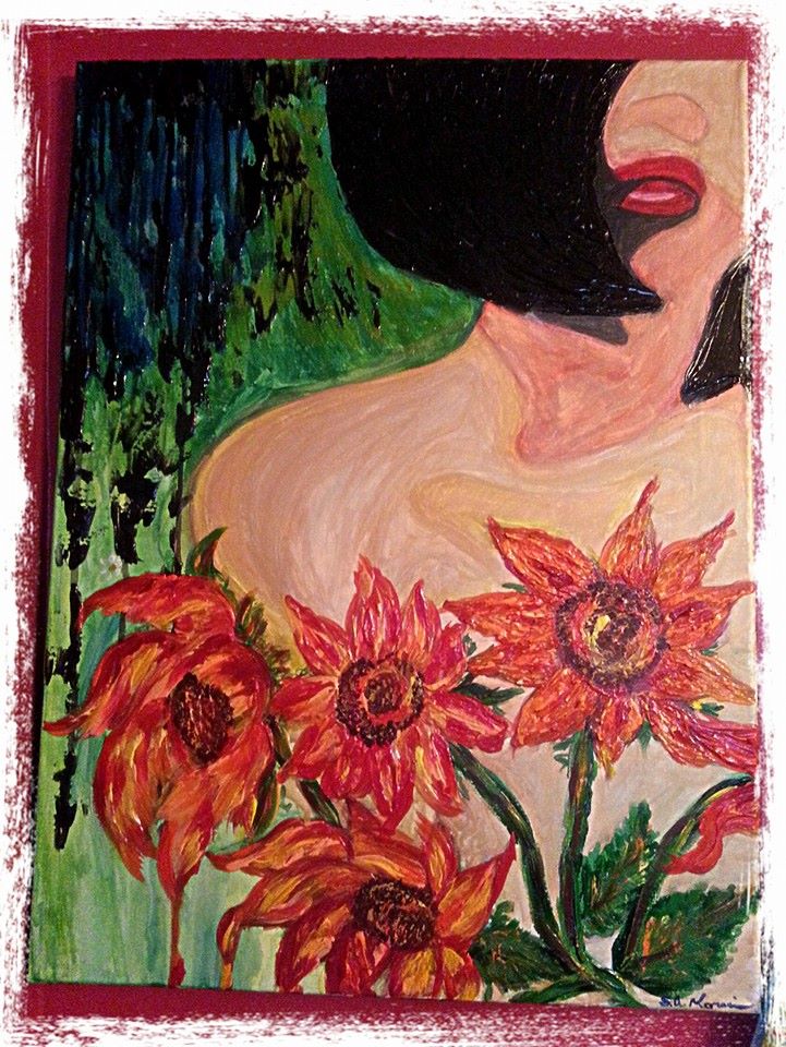 staceyamorris's tweet photo. Finished and in a gallery downtown! Yay! Titled: when illusions fade. On to my next project! http://t.co/izz6Vtr2OX
