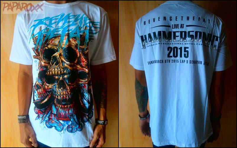 TS <a href="/REVENGETHEFATE/">REVENGE THE FATE</a> "LIVE
HAMMERSONIC 2015" AVAILABLE SIZE M
135.000 ORDER NOW : 08983752624 /
7D09FCD5