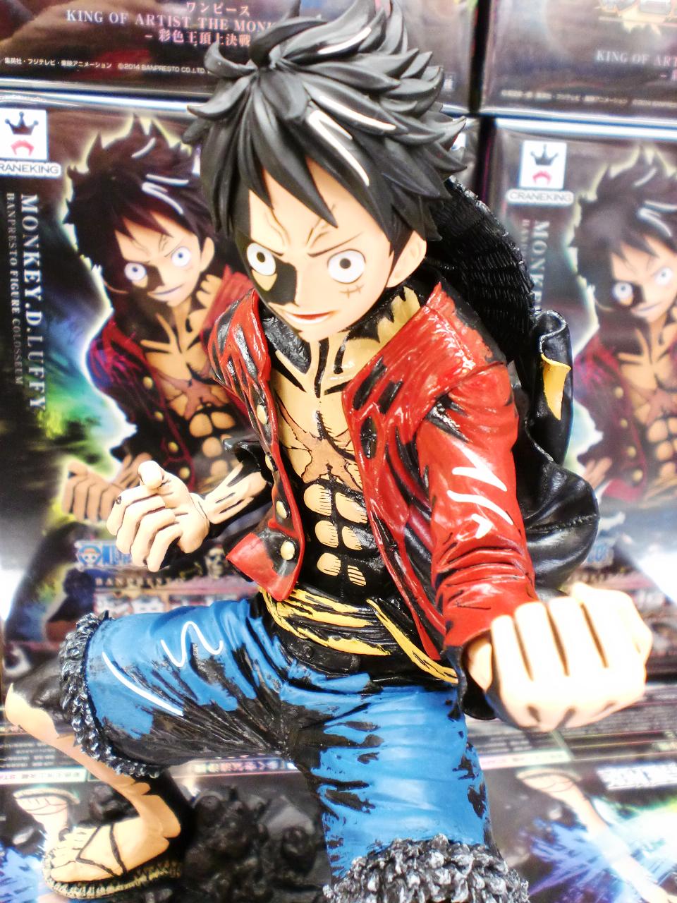 ワンピース　ルフィ　彩色王頂上決戦　フィギュア Amazon.co.jp: バンプレスト ワンピース モンキー・D・ルフィ