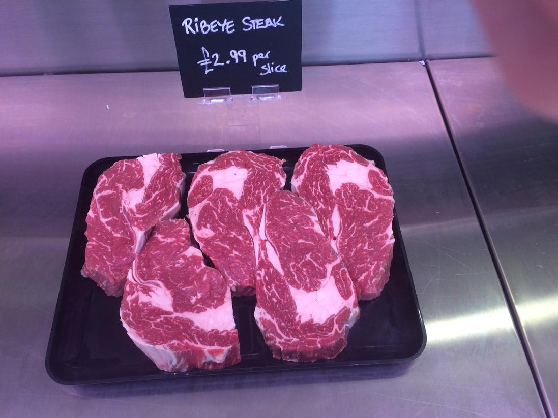 ColesButchers's tweet photo. 2.99 per ribeye steak :) http://t.co/5oqT3NLVUc