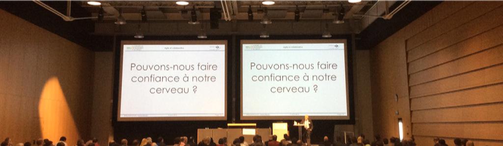 LarsSudmann's tweet photo. Great job by R. Klaus “@CONGRES_PM: Agile et collaboratif... avec notre cerveau. Conférence animée par Rudolf Klaus "http://t.co/EQEuyGoZVa