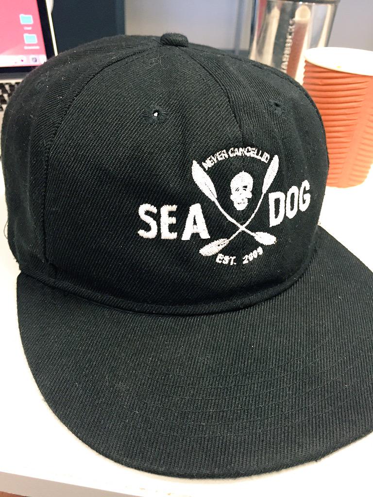 Near-disaster: A #SeaDog flatpeak found in <a href="/PCC_Chairman/">Peninsula Canoe Club</a> change rooms last night! Make K's year nearly ruined! #found