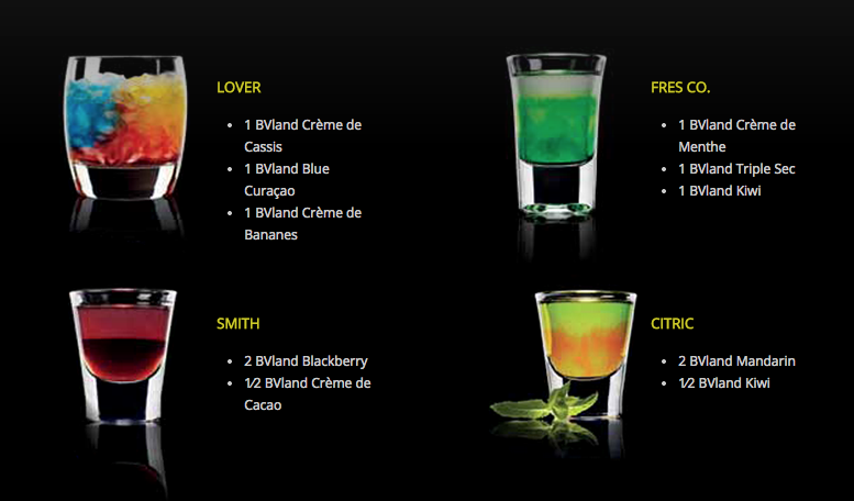 BVLand's tweet photo. ¡Con las licoreras #BVLand se pueden preparar chupitos espectaculares! Más recetas aquí: http://t.co/hkvwIB4bvx http://t.co/3fXZxbxSTa