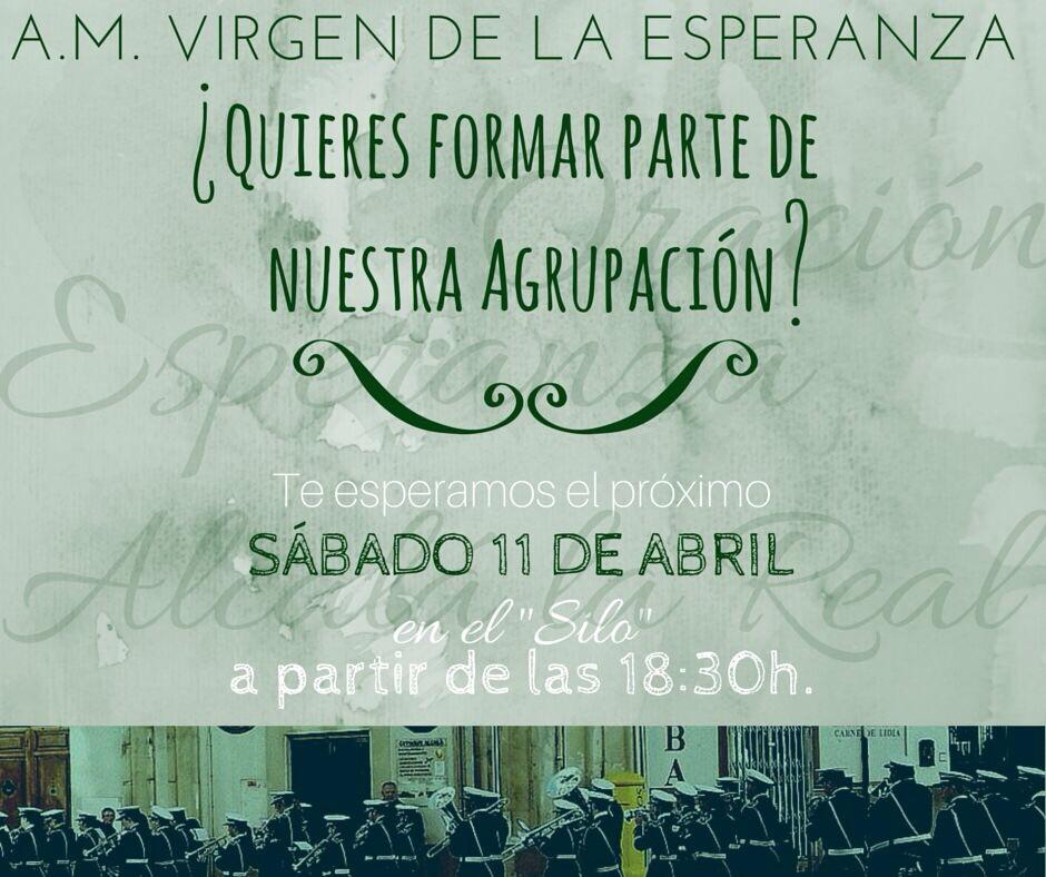 HuertoEsperanza's tweet photo. ¿Quieres formar parte de nuestra Agrupación Musical? Ahora tienes la oportunidad. http://t.co/avGGwQZZmm