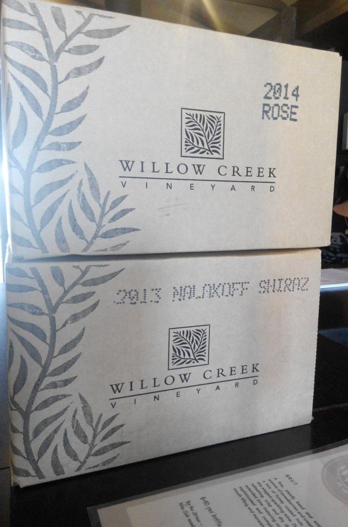 ewinecellar's tweet photo. Today's haul at @willowcreekvine 
Thanks Ian for spending some time with us. http://t.co/XAtpZRNYj8