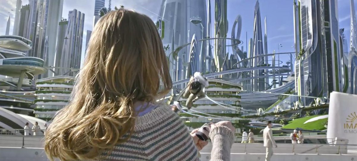 ArtofVFX's tweet photo. Nice TV Spot for #Tomorrowland with #VFX by @ILMVFX, @HybrideTechno, @FXRodeo and @WHISKYTREE: http://t.co/GJ3Evcr09D http://t.co/7IEywIw4Km