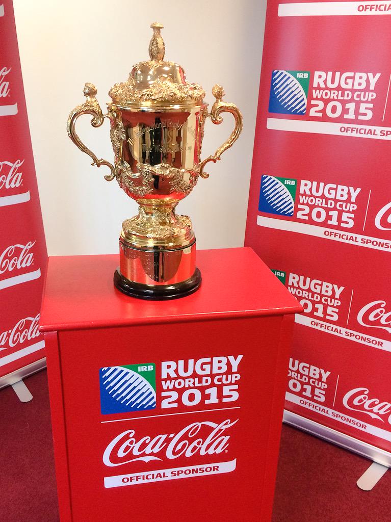 Henry Tuke (@henrytuke) on Twitter photo Yes that is THE rugby World Cup. I can't wait for the tournamant to kick off. Yes that is THE rugby World Cup. I can't wait for the tournamant to kick off.