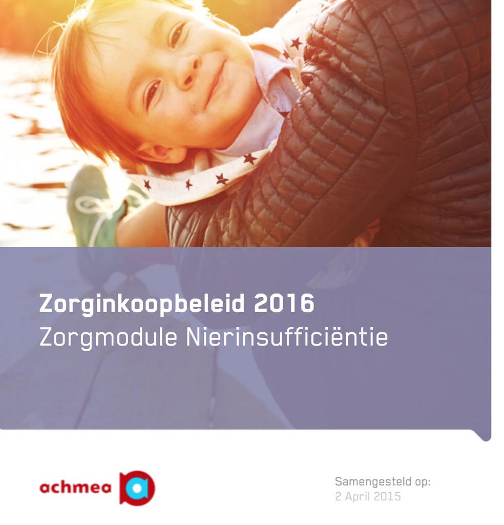 "Als je het perspectief van de patiënt kiest, gaat het al snel over thuisdialyse ..."  

achmea.nl/zorgaanbieders…