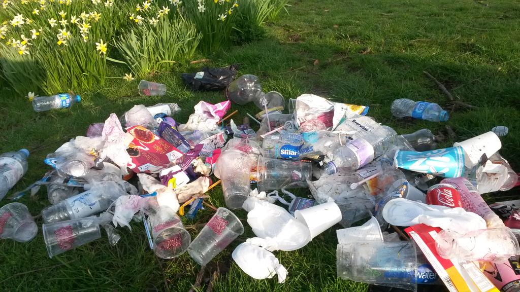 WillowsHedgehog's tweet image. The contents of just 1 bag of the bags of litter picked this morning &amp;amp; just from the parks play area @KeepBritainTidy