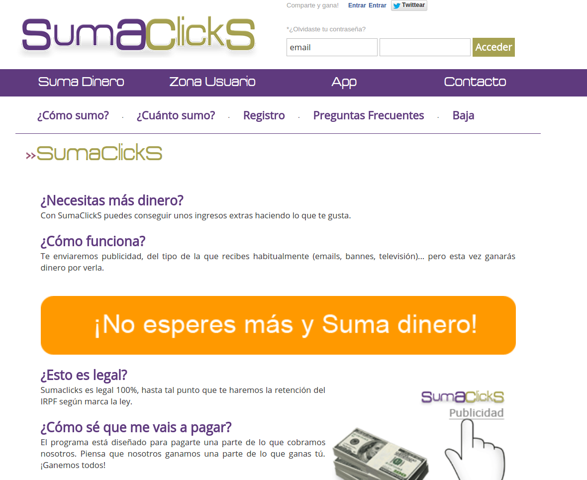 suma_clicks's tweet photo. Buenos días!

Hemos cambiado el diseño de Sumaclicks 
¿Que os parece? ¿Os gusta?

http://t.co/IwEmrXsMln http://t.co/frA1pvZT99
