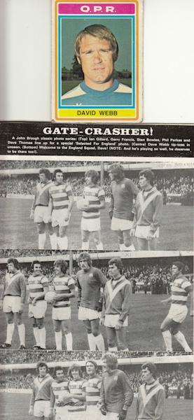 Happy Birthday to former player David Webb who turns 69 today! 