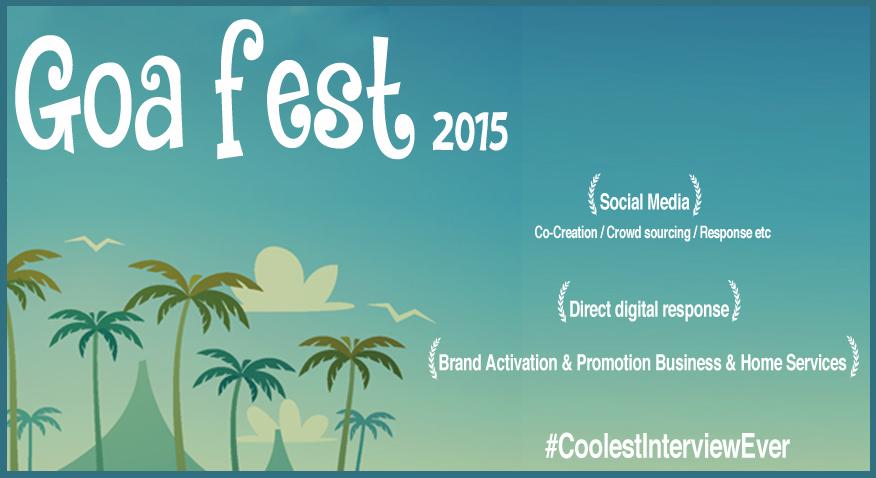 FrogIdeas's tweet image. Extremely proud to be nominated for three awards at @livegoafest for #CoolestInterviewEver. @PoornViram #goafest2015