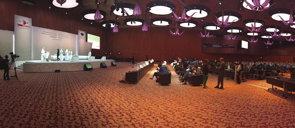 Retweet if you are present at the #DohaYouth Forum