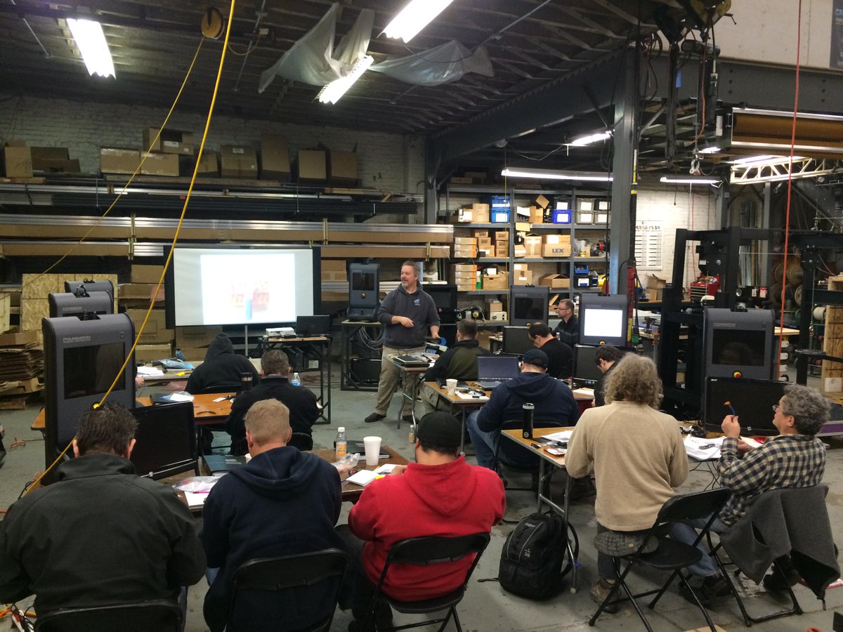 pdoinc's tweet photo. @ETCInc Rigging training today at PDO! #ETCRigging #SafetyFirst http://t.co/KWuJPqMB4r
