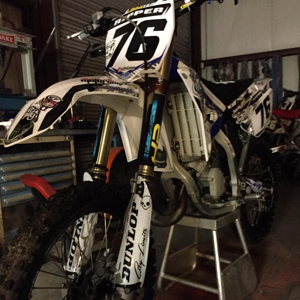 ripper822's tweet photo. So stoked on my bikes for this year I can't thank Texas Trucks Works and all of my sponsors enough! #CreatedToDefy http://t.co/o2RAMln8CM