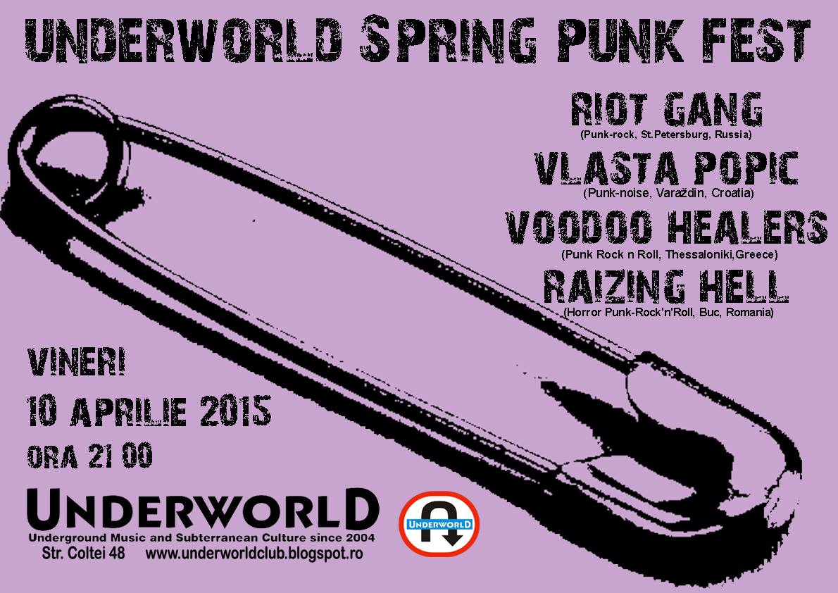 ♫ Upcoming gig - this Friday 10.04 <a href="/UnderworldClub/">UnderWorld</a> Bucharest - Spring Punk Fest! Let's raize some hell 🔥🎸