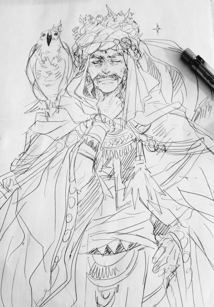 その時描いてたやつ残ってた!
ご利益ありました。 